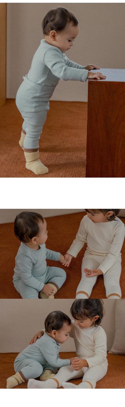 Pure basic modal fleece lined leggings