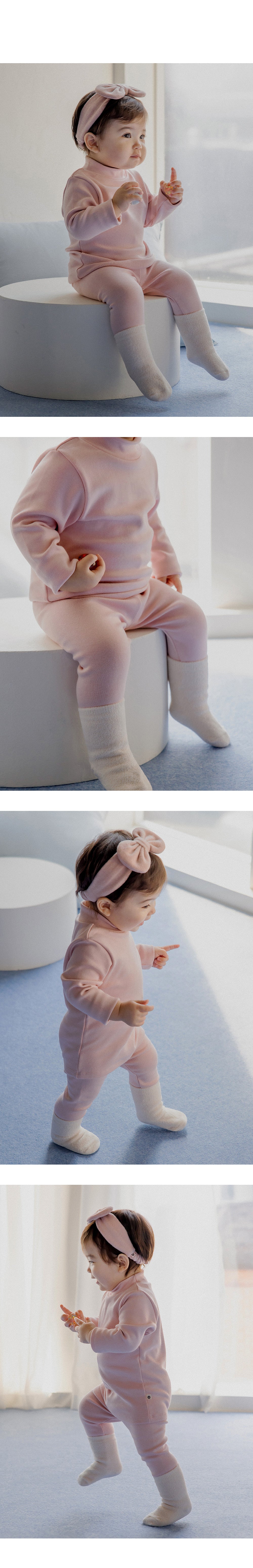 Pure basic modal fleece lined leggings