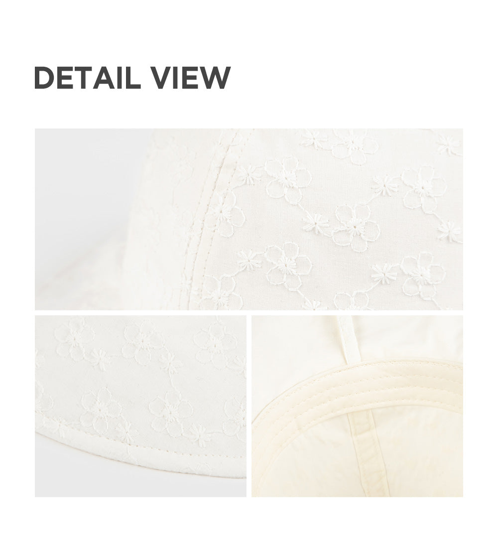 Rev eyelet baby sun hat