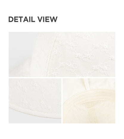 Rev eyelet baby sun hat