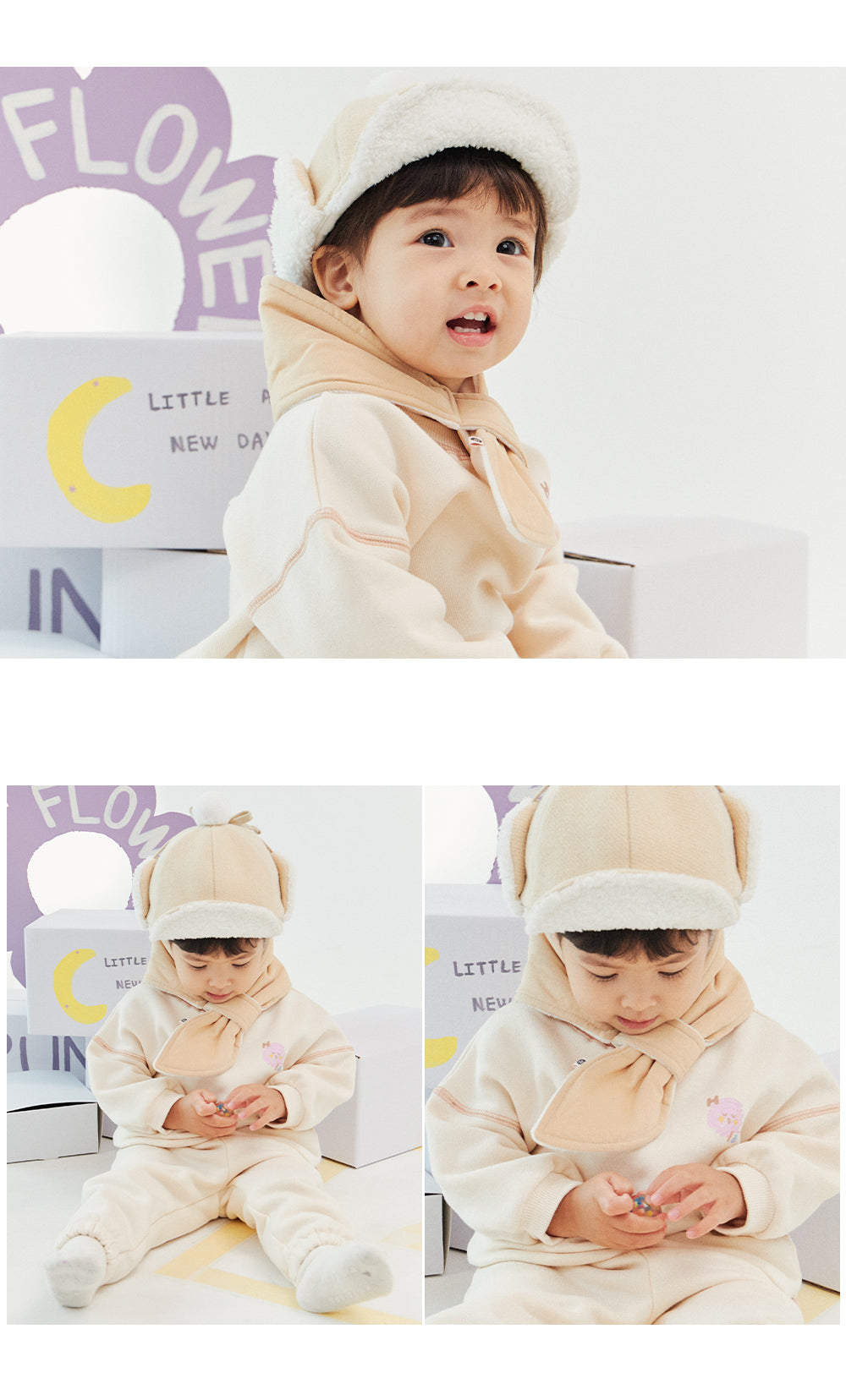 Ririna snow baby neckie