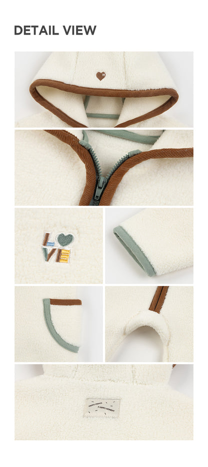 Roil Fleece Baby Coveralls