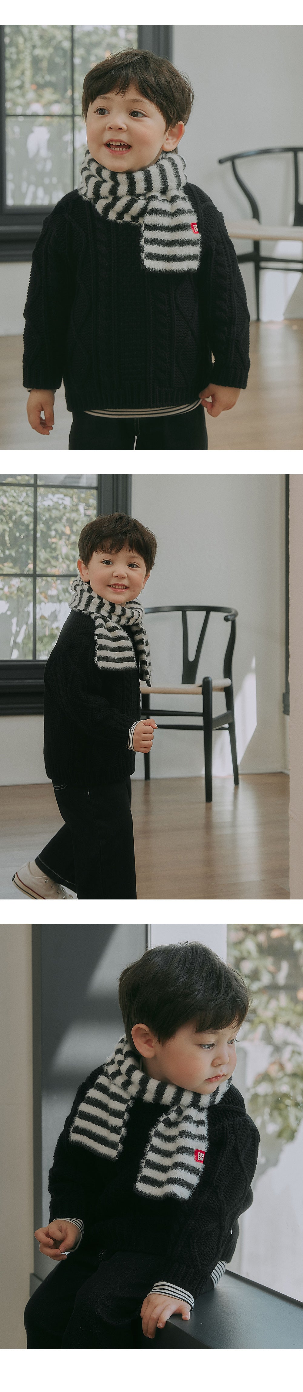 Snug Knit Baby Muffler