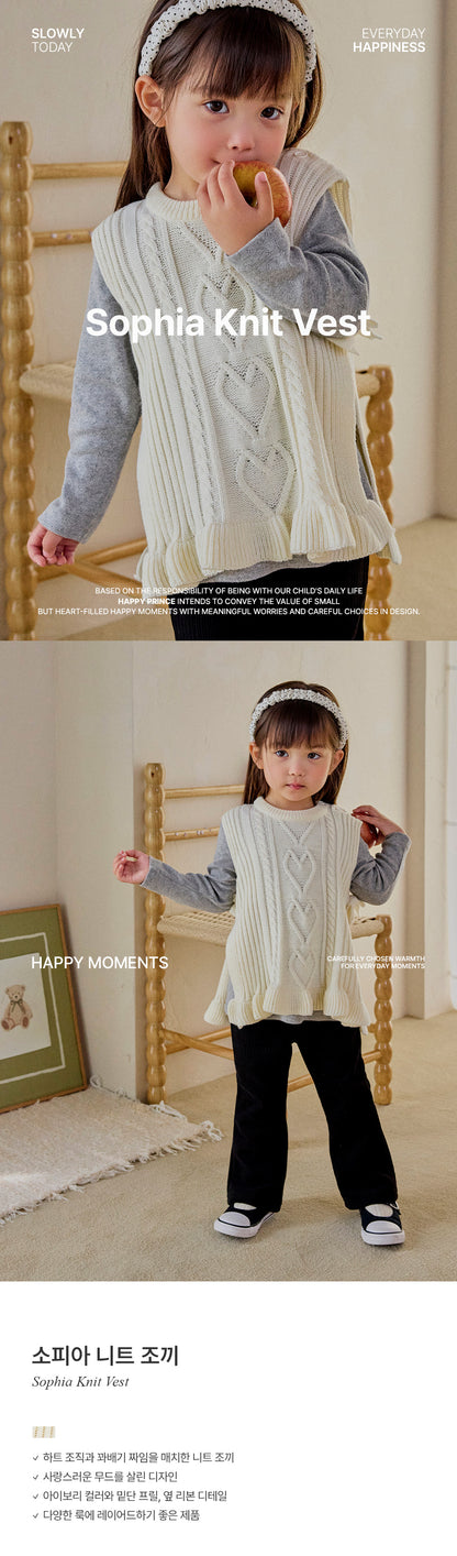 Sophia Knit Vest