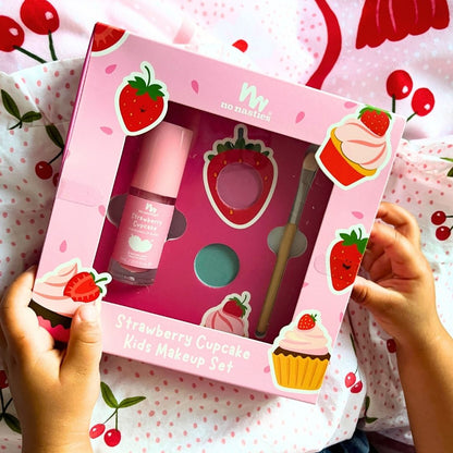 Strawberry Cupcake No Nasties Natural Makeup Gift Set