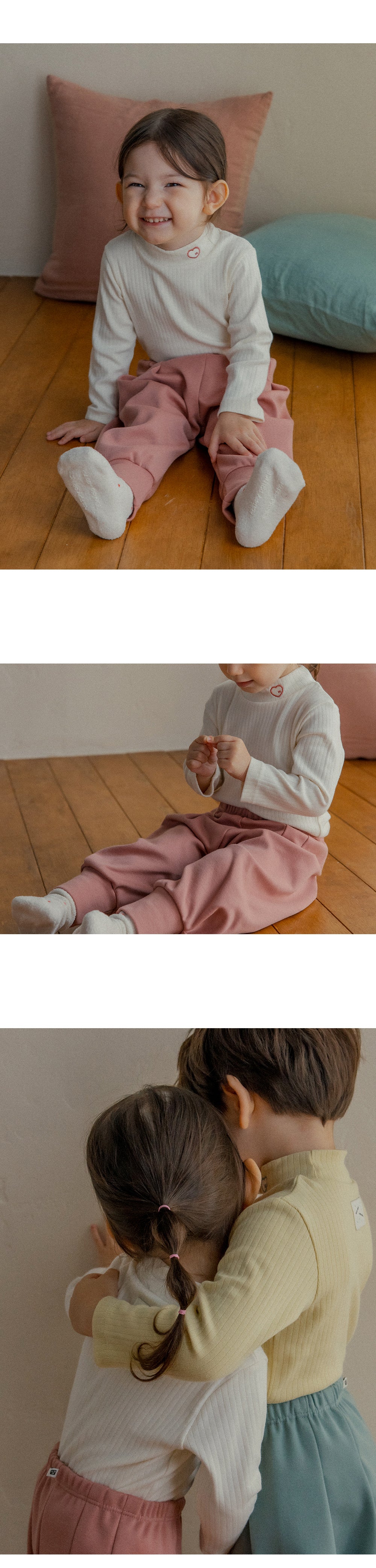 Tender mock turtleneck lounge wear