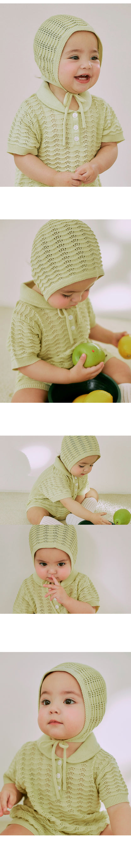 Tina Knit Baby Bonnet