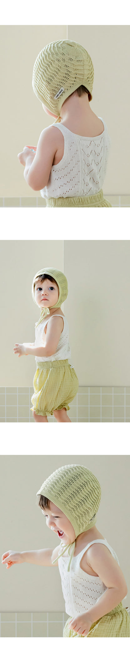 Tina Knit Baby Bonnet