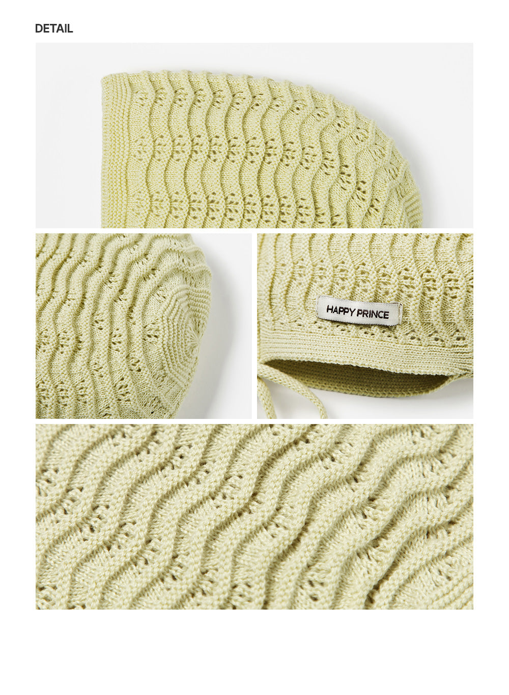 Tina Knit Baby Bonnet