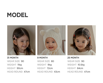 Vanilla double velour sweatshirt