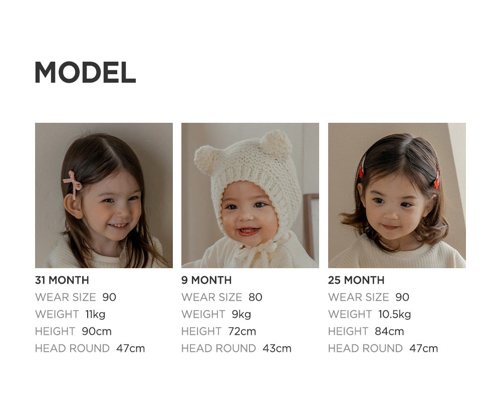 Cute Heart Print Kids' Sweater