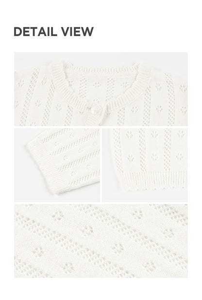 Viya knit baby cardigan