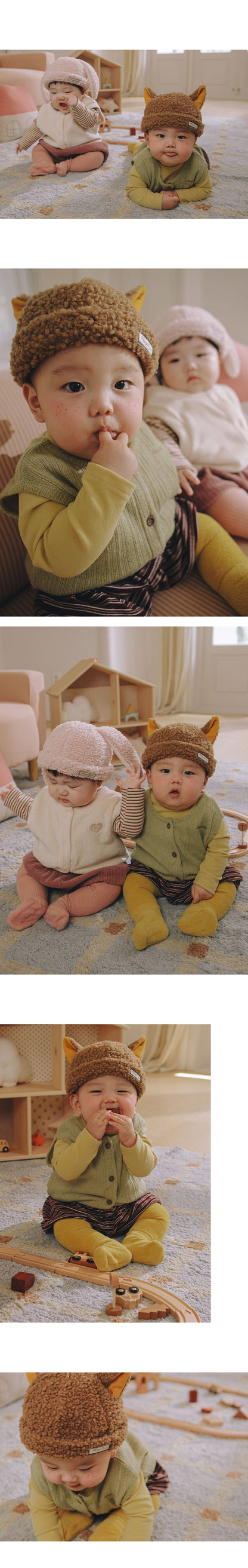 Zoozoo Fleece Winter Baby Hat