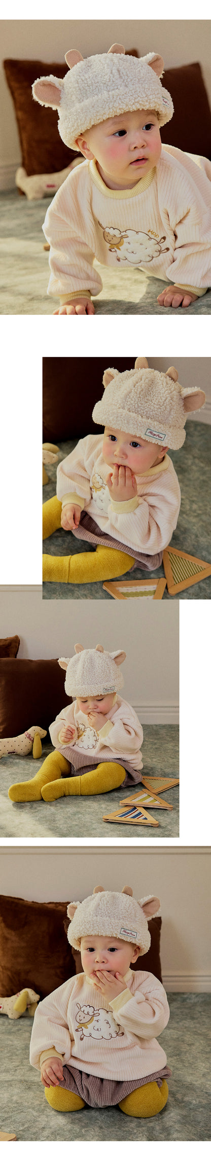 Zoozoo Fleece Winter Baby Hat