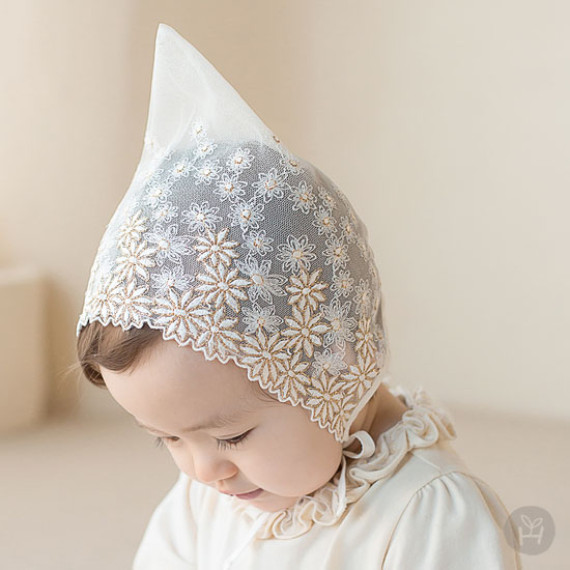 Kids Clara - Monju lace bonnet