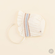 Kids Clara - Avery Baby Bonnet-Cream