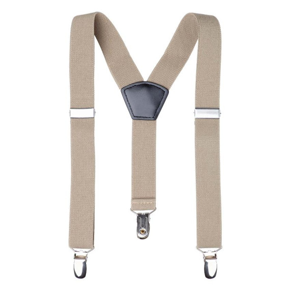 BRADLEY BOYS SUSPENDERS - SAND