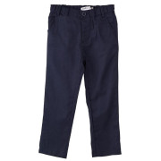 TOBY LINEN PANTS - NAVY