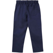 FINLEY LINEN PANTS - NAVY