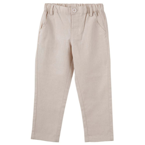 FINLEY LINEN PANTS - SAND